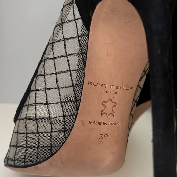 Sold Out! Kurt Geiger Sharkie Black High Heels - Picture 11 of 13